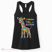 Autism Awareness Month April Puzzle Acceptance & Inclusion  Women's Tank Top thumb 0