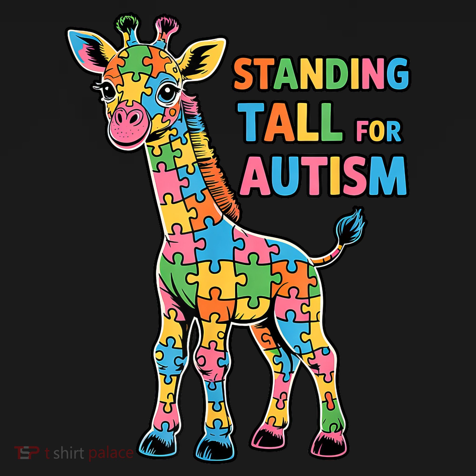 Autism Awareness Month April Puzzle Acceptance & Inclusion  Baby Bodysuit