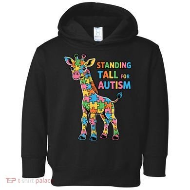 Autism Awareness Month April Puzzle Acceptance & Inclusion  Toddler Hoodie