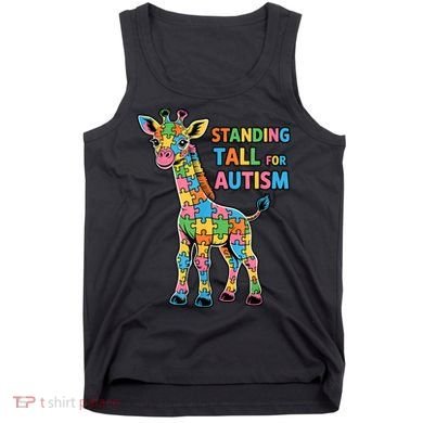 Autism Awareness Month April Puzzle Acceptance & Inclusion  Tank Top