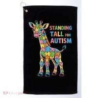 Autism Awareness Month April Puzzle Acceptance & Inclusion  Golf Towel thumb 0