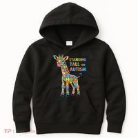 Autism Awareness Month April Puzzle Acceptance & Inclusion  Kids Hoodie thumb 0