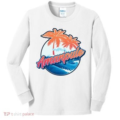 Amanpulo Kids Long Sleeve Shirt
