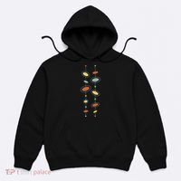 Atomic Age Mid Century Modern Pattern Hoodie thumb 0
