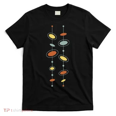 Atomic Age Mid Century Modern Pattern T-Shirt