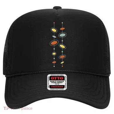 Atomic Age Mid Century Modern Pattern Hat