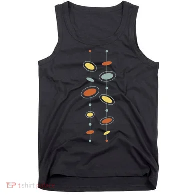 Atomic Age Mid Century Modern Pattern Tank Top
