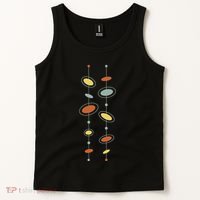 Atomic Age Mid Century Modern Pattern Tank Top thumb 2