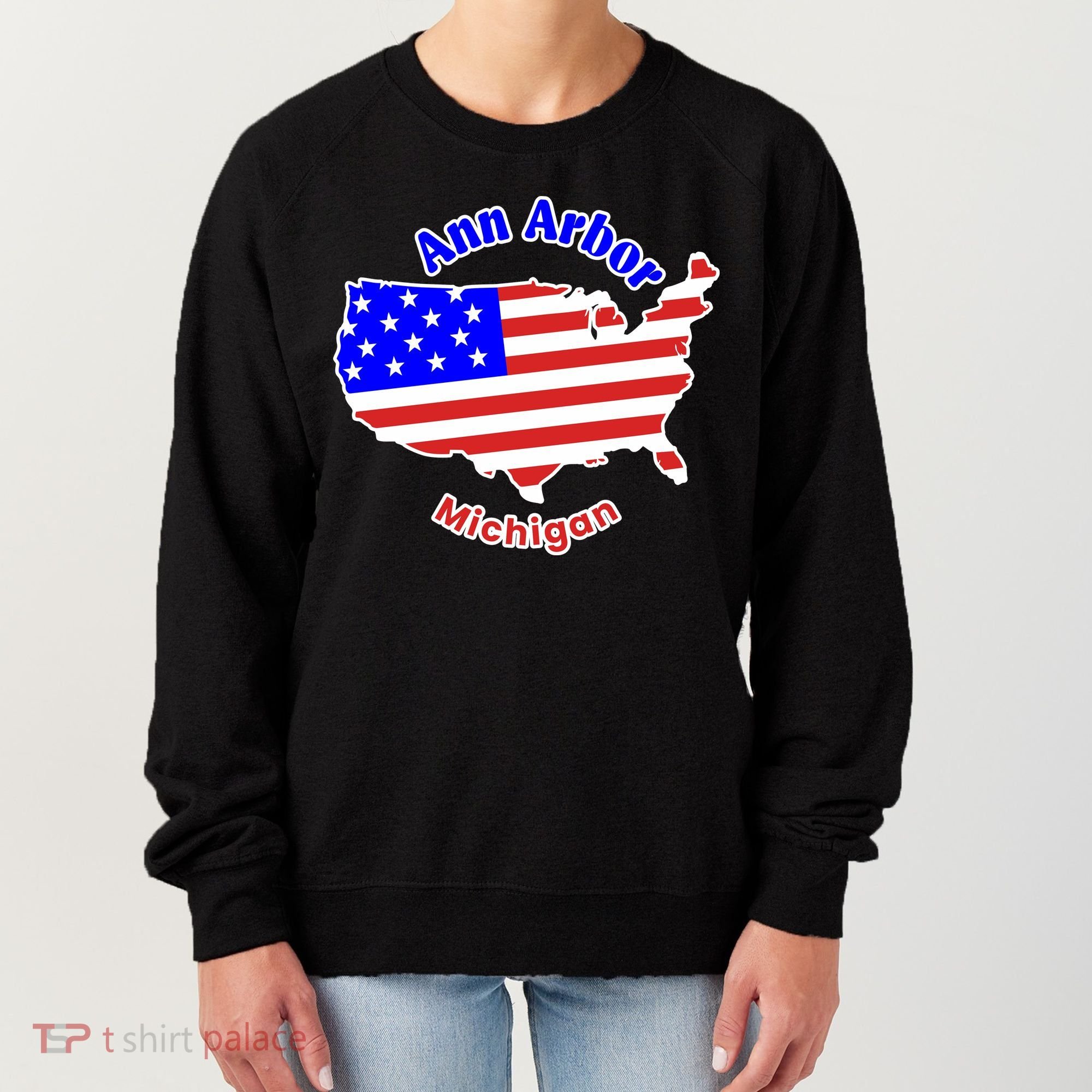 Ann Arbor Michigan Women's Sweatshirt