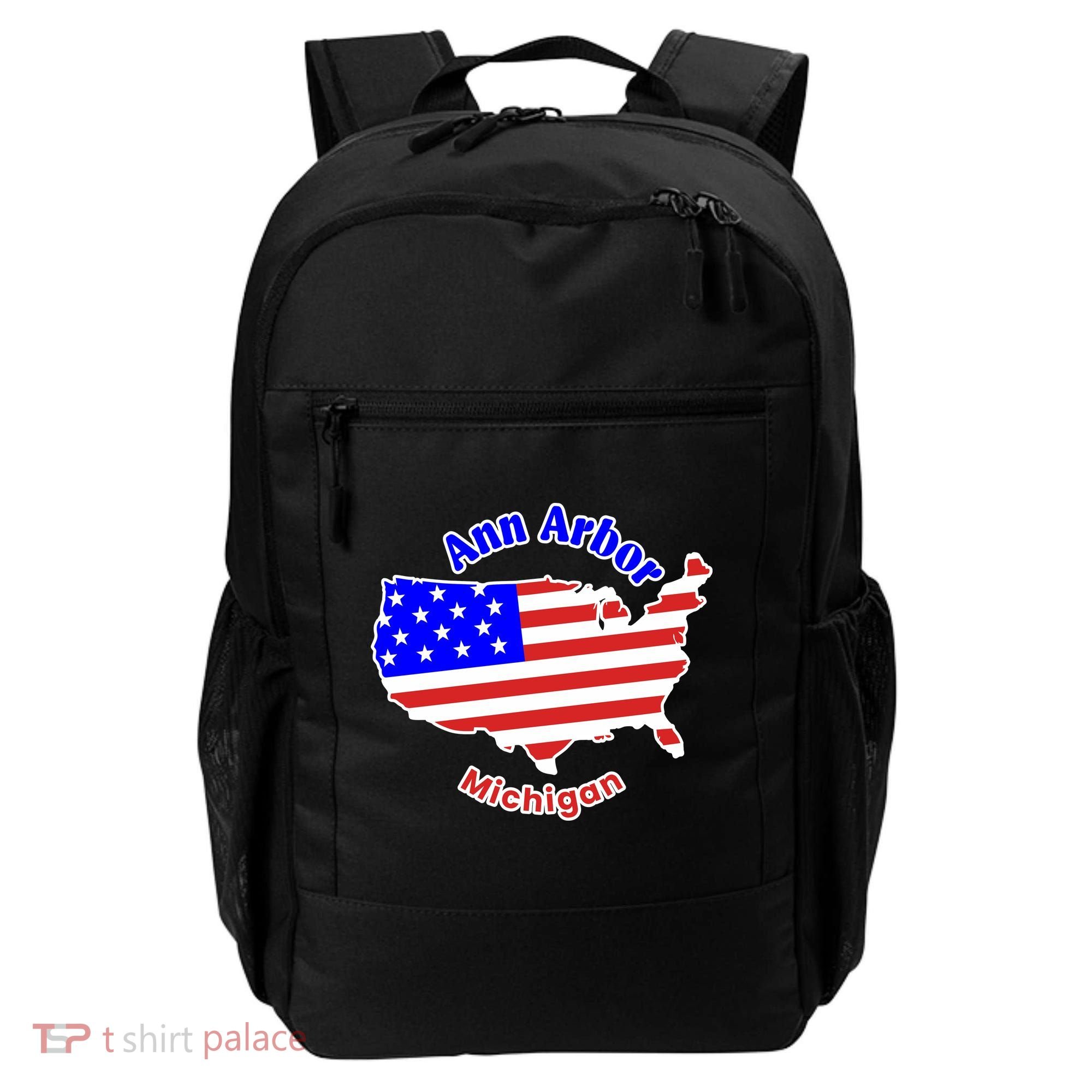 Ann Arbor Michigan Backpack