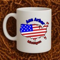 Ann Arbor Michigan Coffee Mug thumb 2
