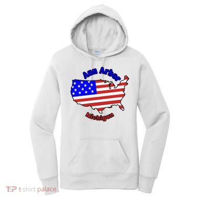 Ann Arbor Michigan Women's Hoodie