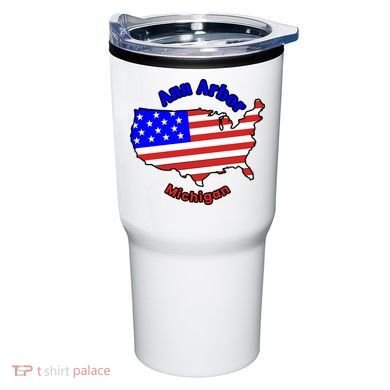 Ann Arbor Michigan Tumbler