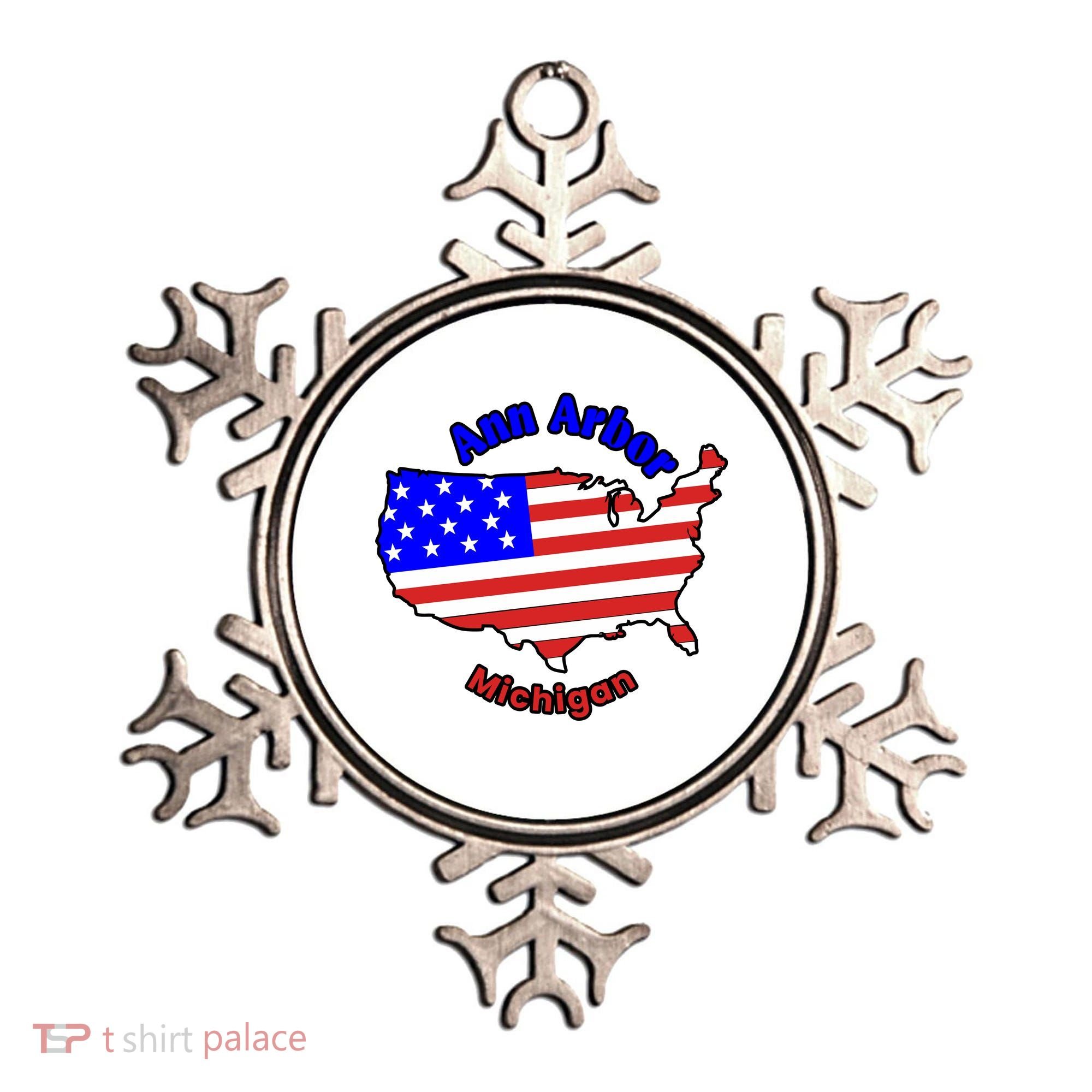 Ann Arbor Michigan Ornament