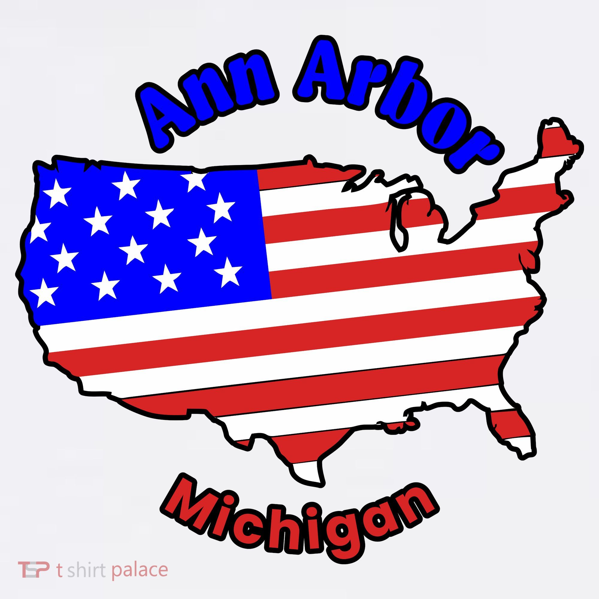 Ann Arbor Michigan Ornament
