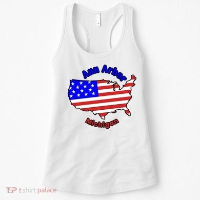 Ann Arbor Michigan Women's Tank Top