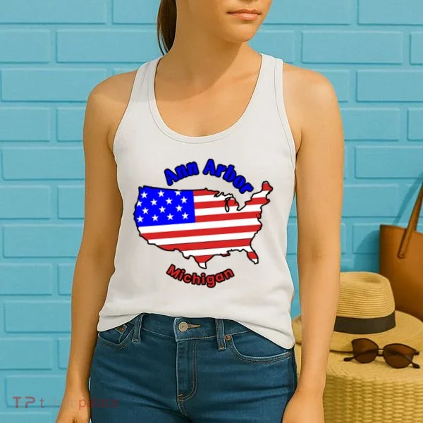 Ann Arbor Michigan Women's Tank Top