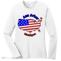 Ann Arbor Michigan Women's Long Sleeve Shirt thumb 0