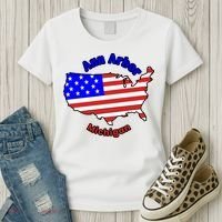 Ann Arbor Michigan Women's T-Shirt thumb 3