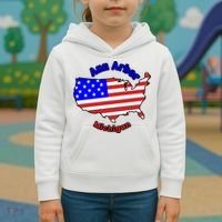 Ann Arbor Michigan Kids Hoodie thumb 3