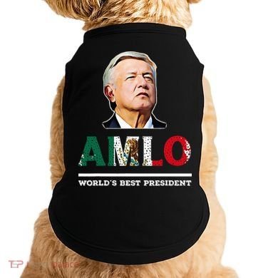 Amlo Andres Manuel Lopez Obrador Mexican Doggie Tank