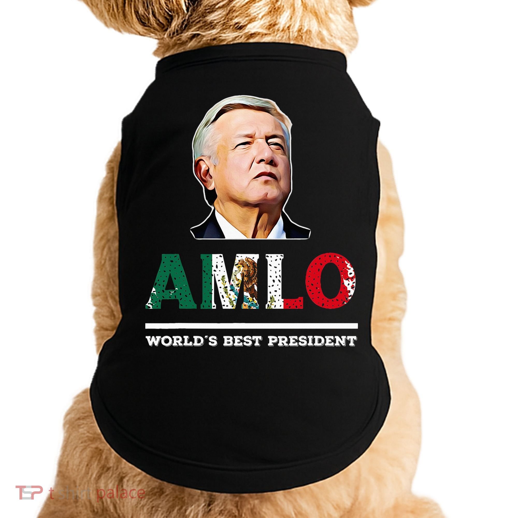 Amlo Andres Manuel Lopez Obrador Mexican Doggie Tank