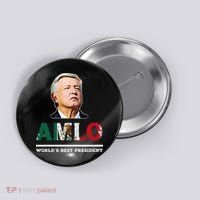 Amlo Andres Manuel Lopez Obrador Mexican Button thumb 0