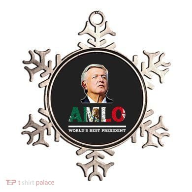 Amlo Andres Manuel Lopez Obrador Mexican Ornament