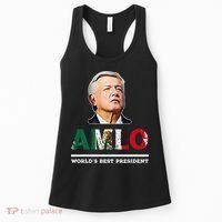 Amlo Andres Manuel Lopez Obrador Mexican Women's Tank Top thumb 0