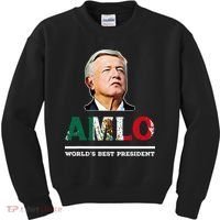 Amlo Andres Manuel Lopez Obrador Mexican Kids Sweatshirt thumb 0