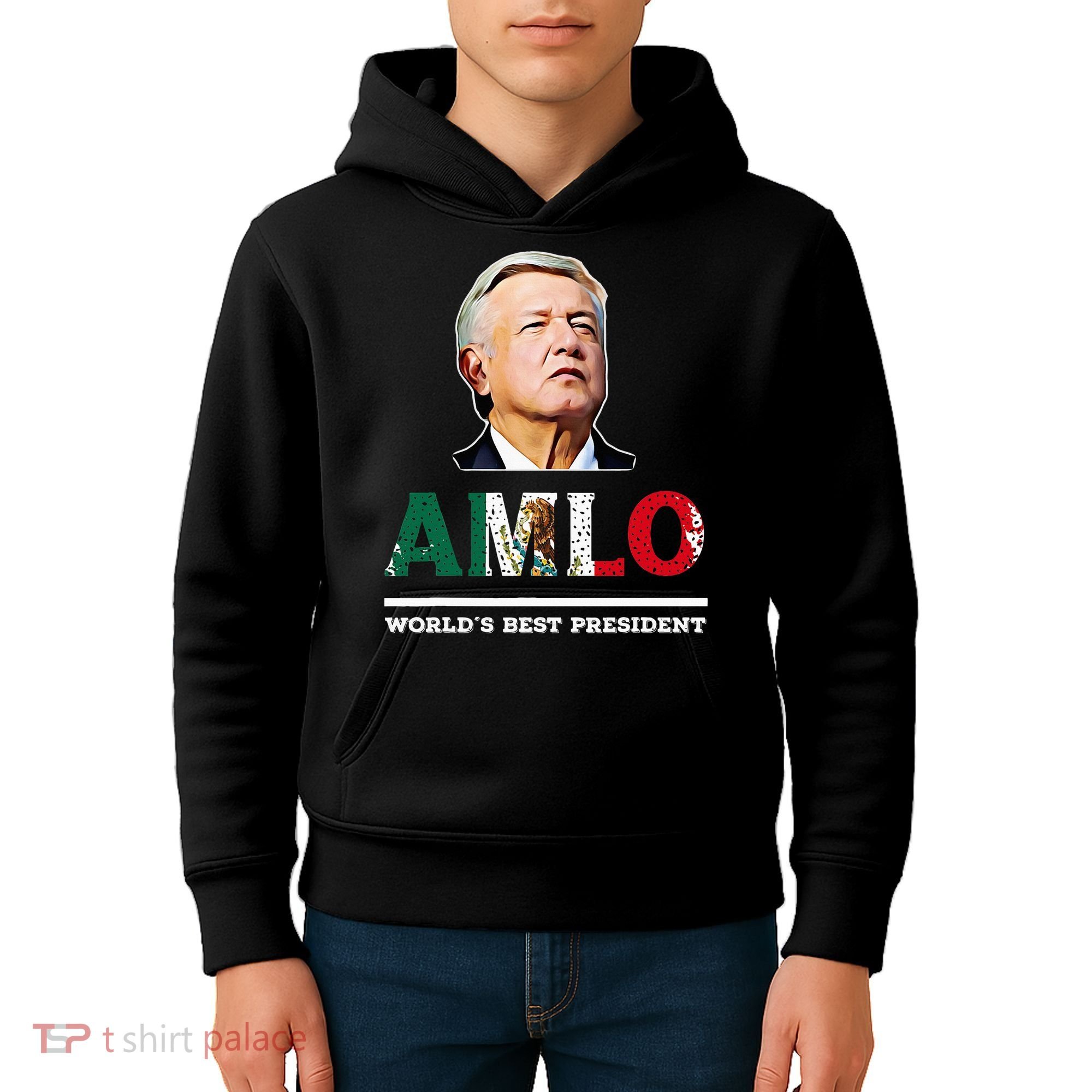 Amlo Andres Manuel Lopez Obrador Mexican Kids Hoodie