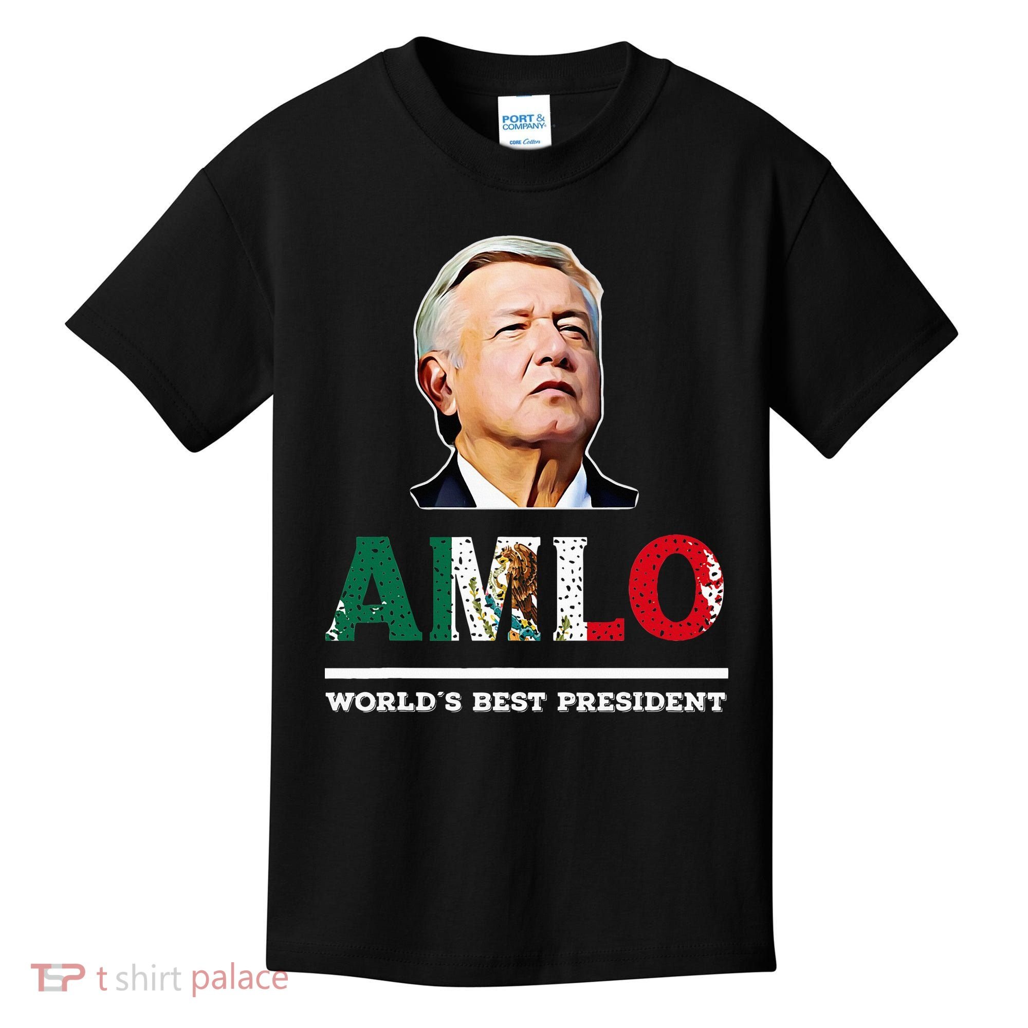 Amlo Andres Manuel Lopez Obrador Mexican Kids T-Shirt