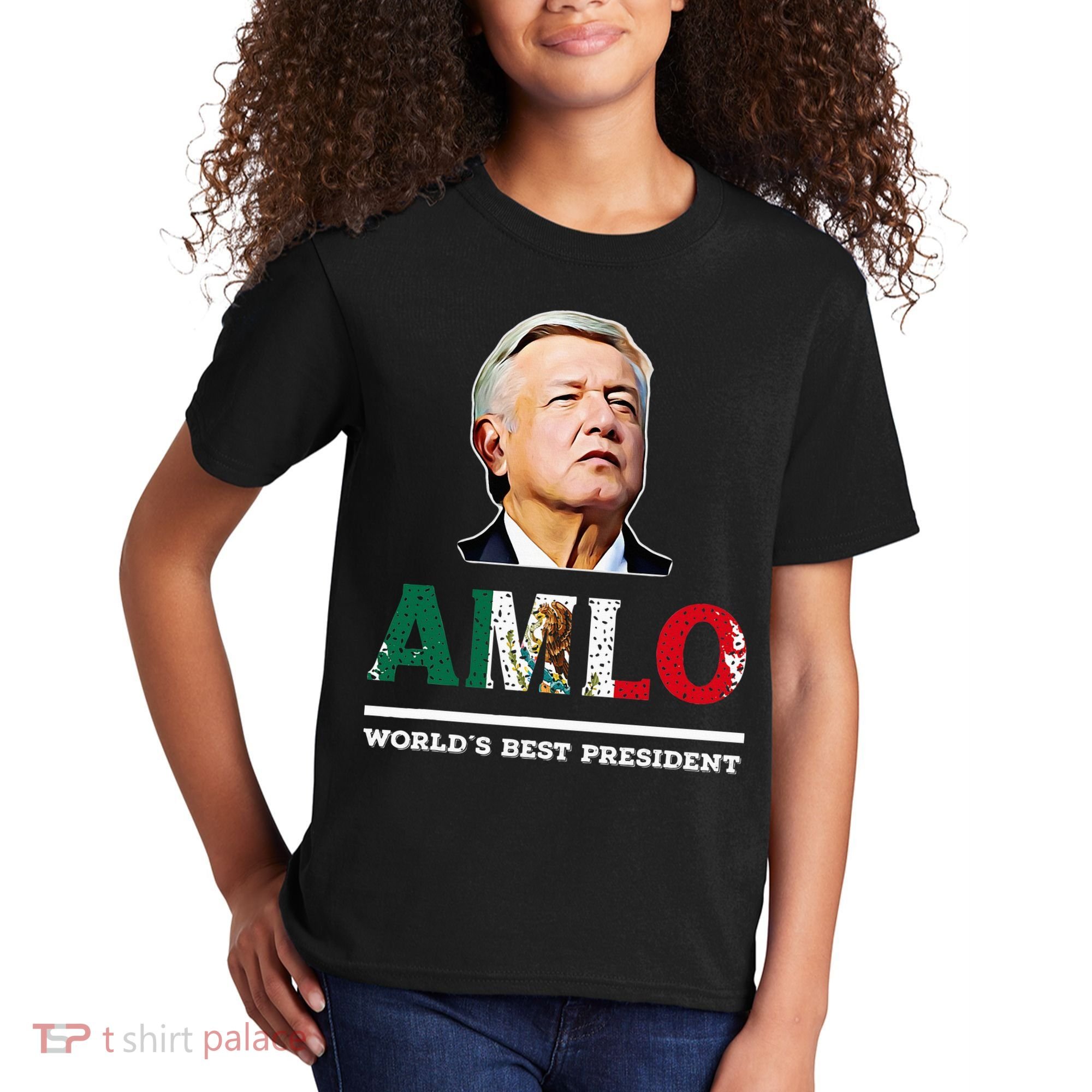 Amlo Andres Manuel Lopez Obrador Mexican Kids T-Shirt