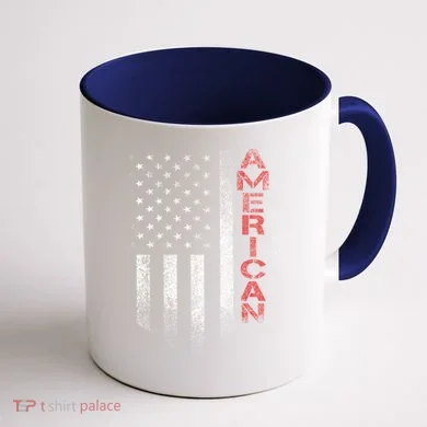 American Coffee Mug back
