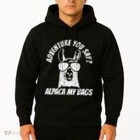 Adventure Alpaca My Bags Hoodie thumb 2
