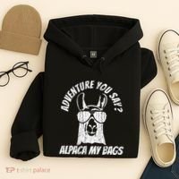 Adventure Alpaca My Bags Hoodie thumb 4