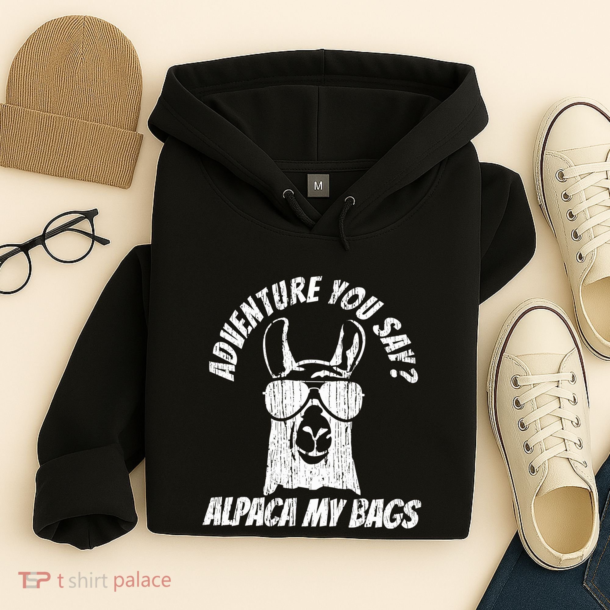 Adventure Alpaca My Bags Hoodie