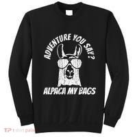 Adventure Alpaca My Bags Sweatshirt thumb 0