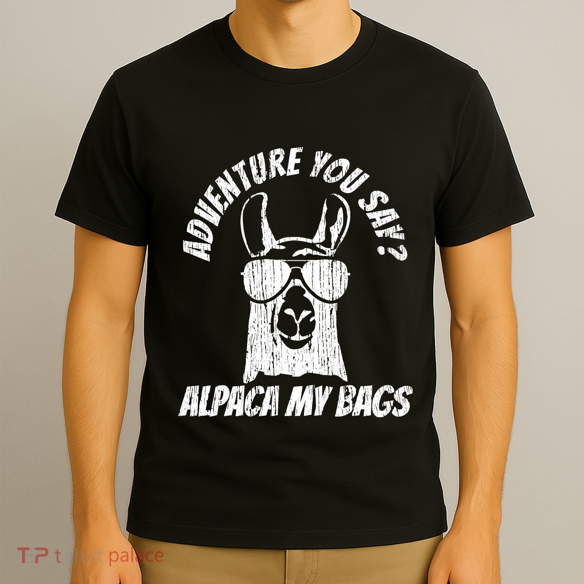 Adventure Alpaca My Bags T-Shirt