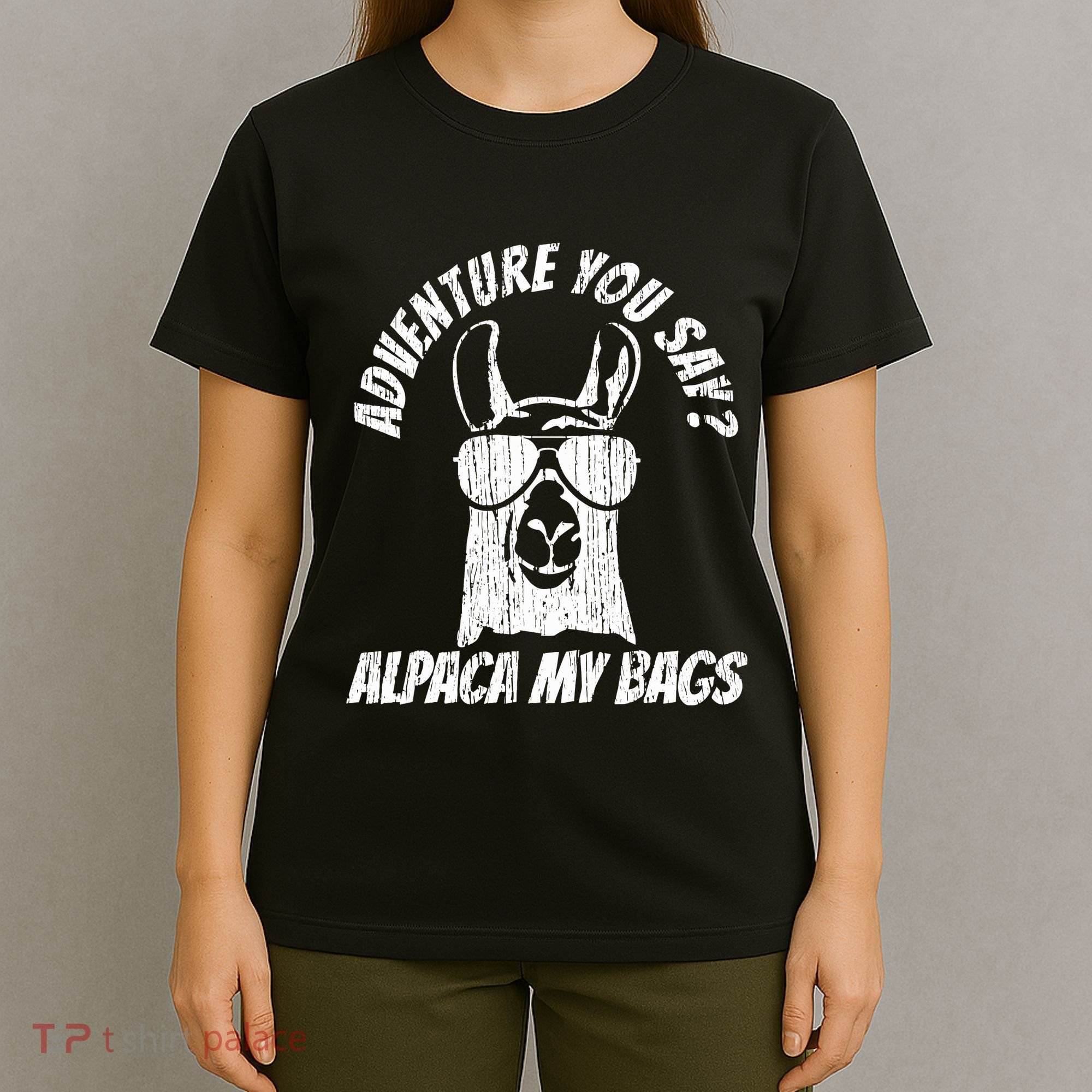 Adventure Alpaca My Bags T-Shirt