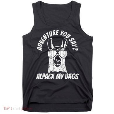 Adventure Alpaca My Bags Tank Top