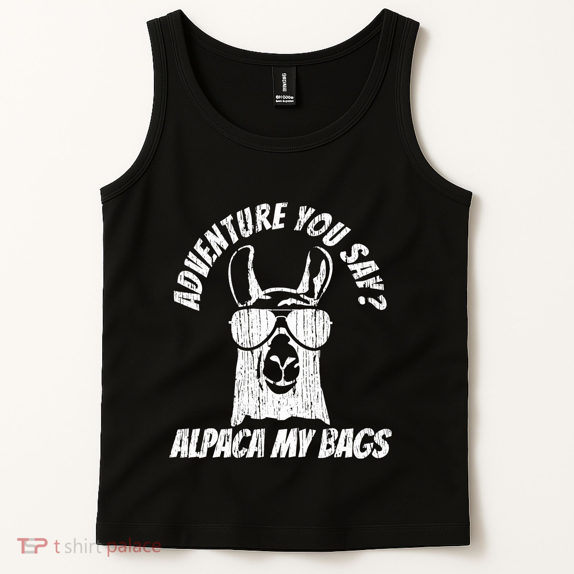 Adventure Alpaca My Bags Tank Top