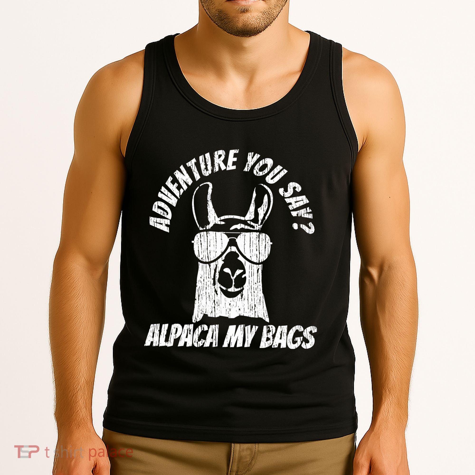 Adventure Alpaca My Bags Tank Top