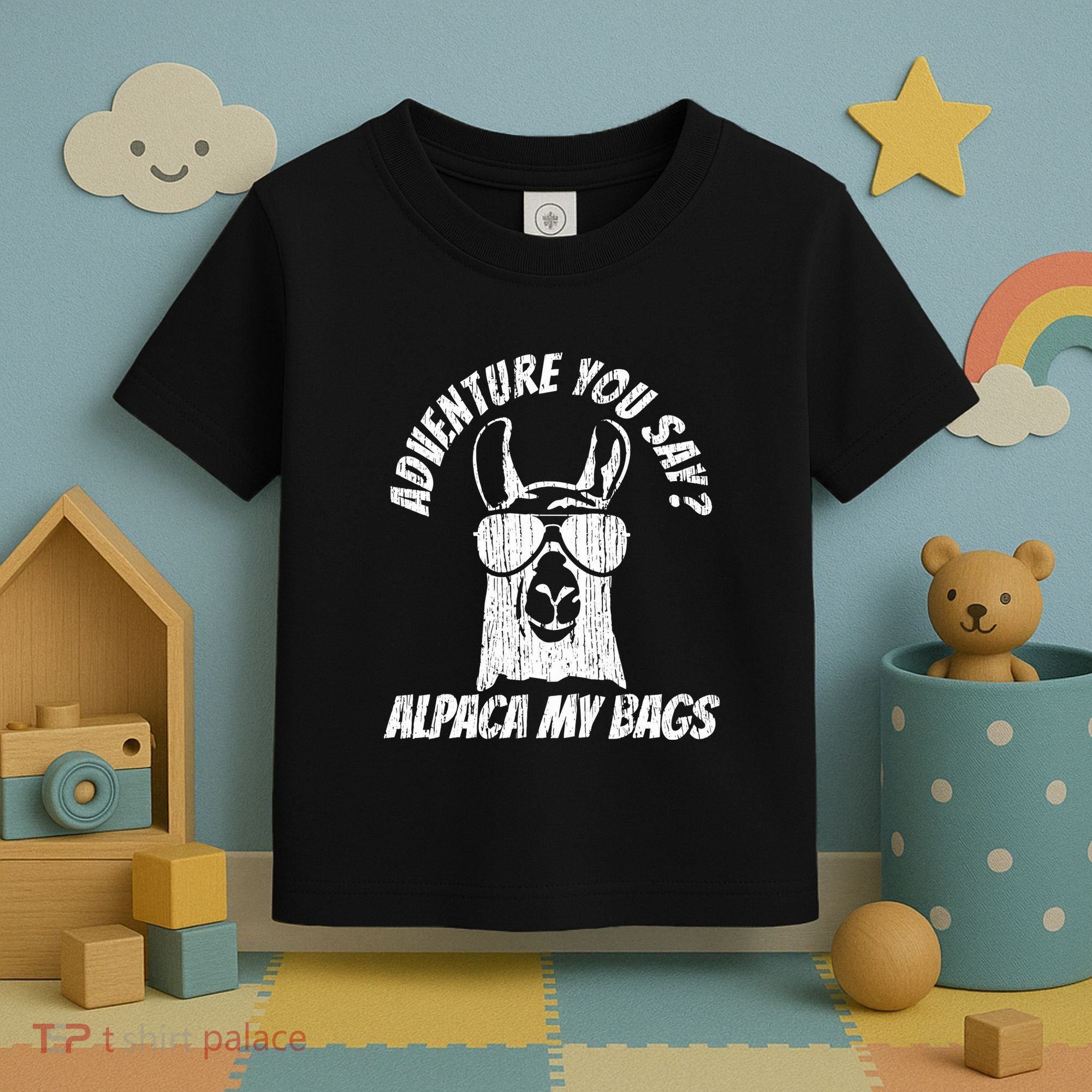 Adventure Alpaca My Bags Toddler T-Shirt