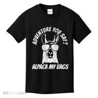 Adventure Alpaca My Bags Kids T-Shirt thumb 0