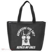 Adventure Alpaca My Bags Tote Bag thumb 0