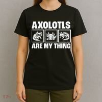Axolotls Are My Thing Funny  Axolotl T-Shirt thumb 4