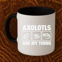 Axolotls Are My Thing Funny  Axolotl Coffee Mug thumb 2