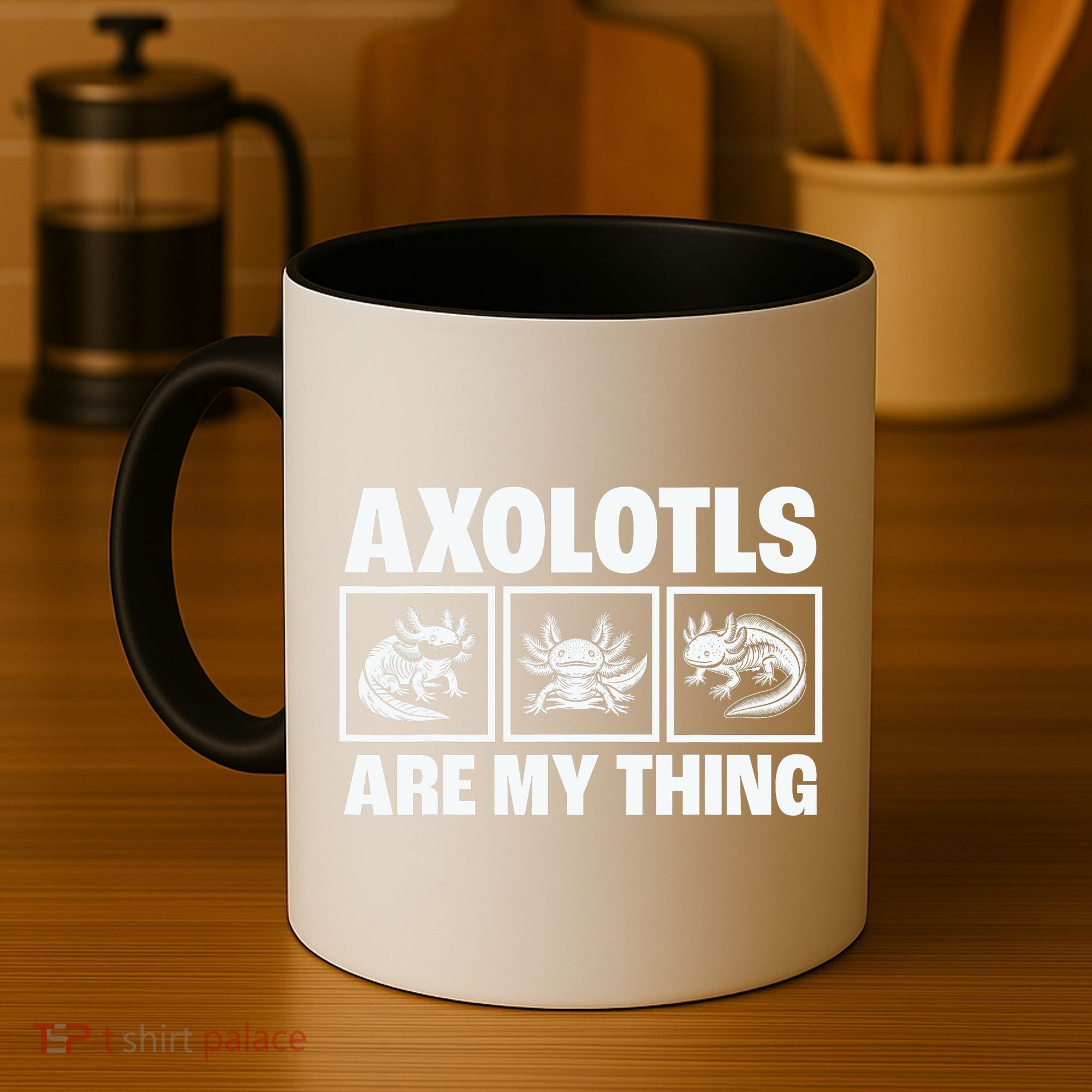 Axolotls Are My Thing Funny  Axolotl Coffee Mug