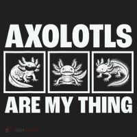 Axolotls Are My Thing Funny  Axolotl Beanie thumb 2